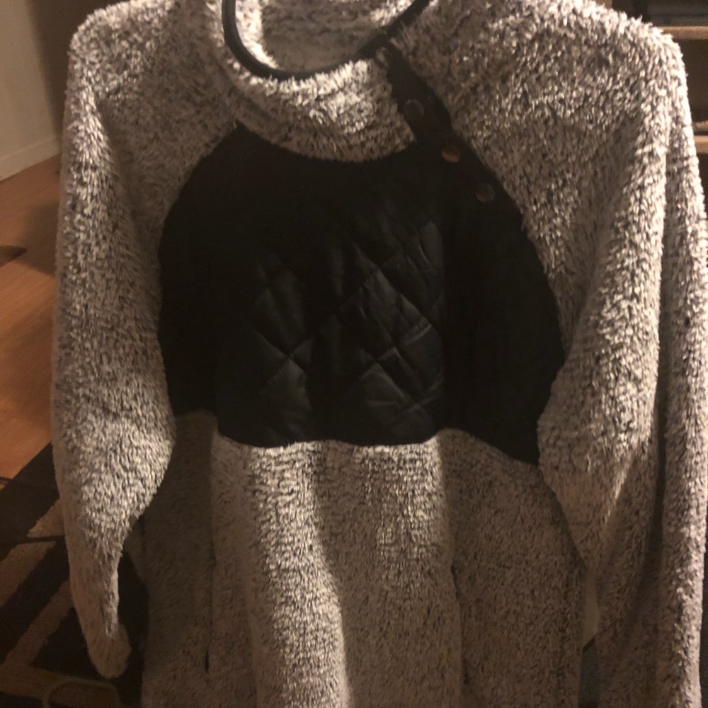Sherpa jacket - with pockets